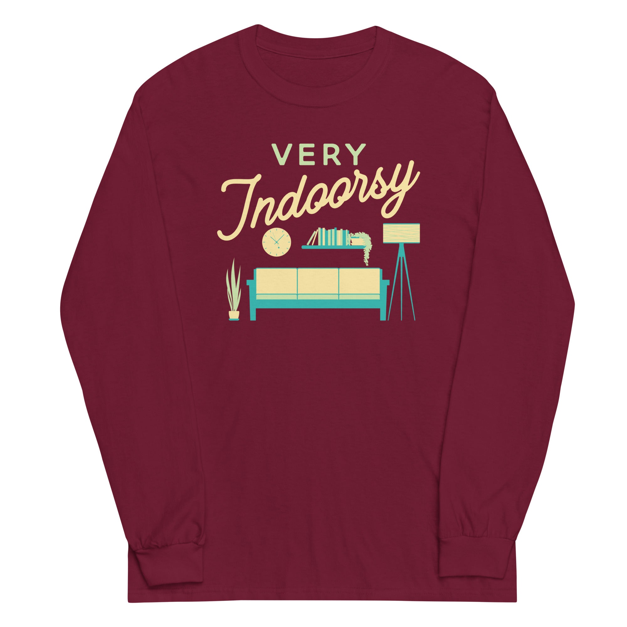 Very Indoorsy Unisex Long Sleeve Tee