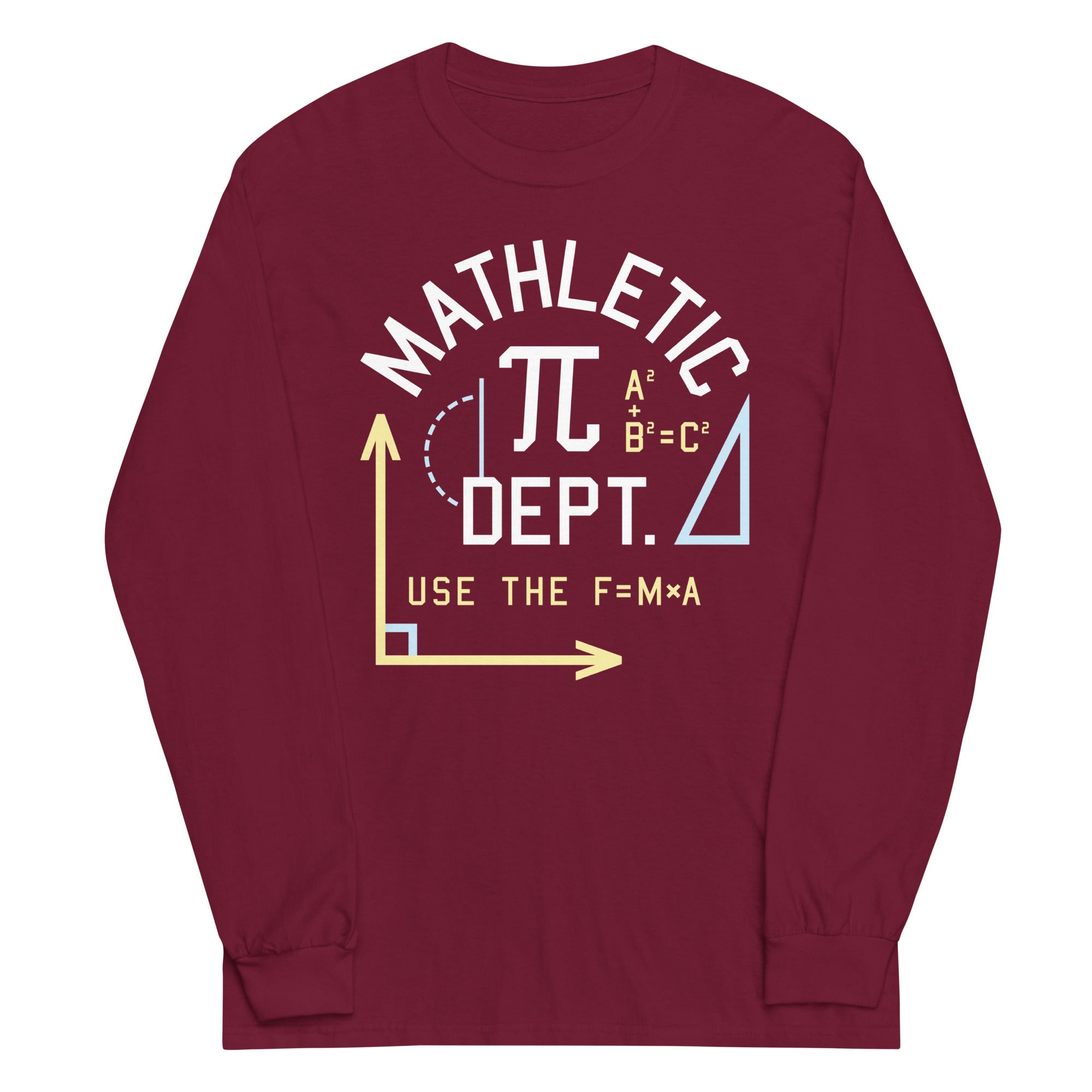 Mathletic Dept Unisex Long Sleeve Tee
