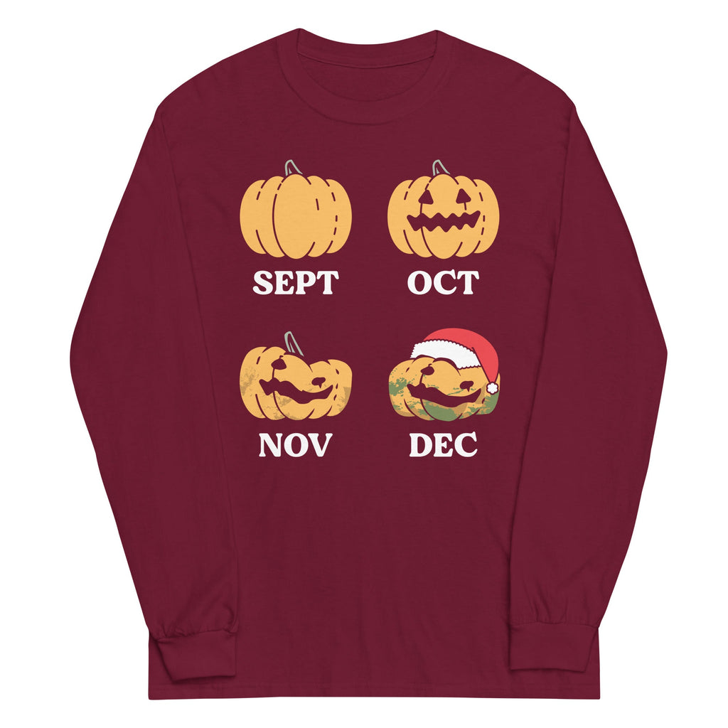 Pumpkin Months Unisex Long Sleeve Tee