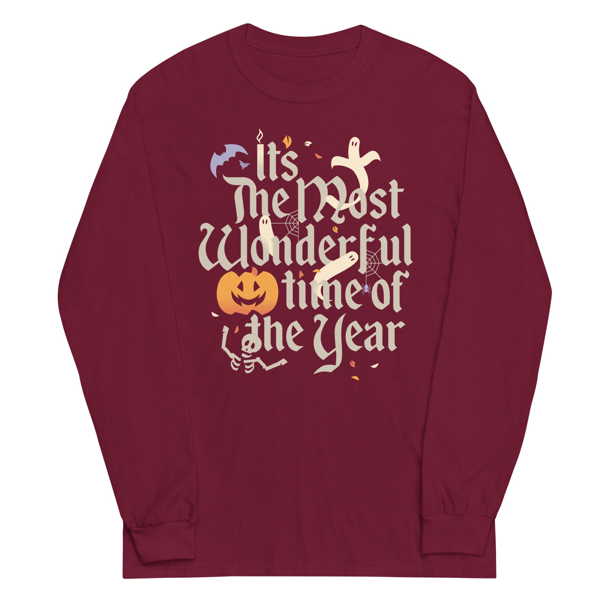 It's The Most Wonderful Time Of The Year Halloween Unisex Long Sleeve Tee