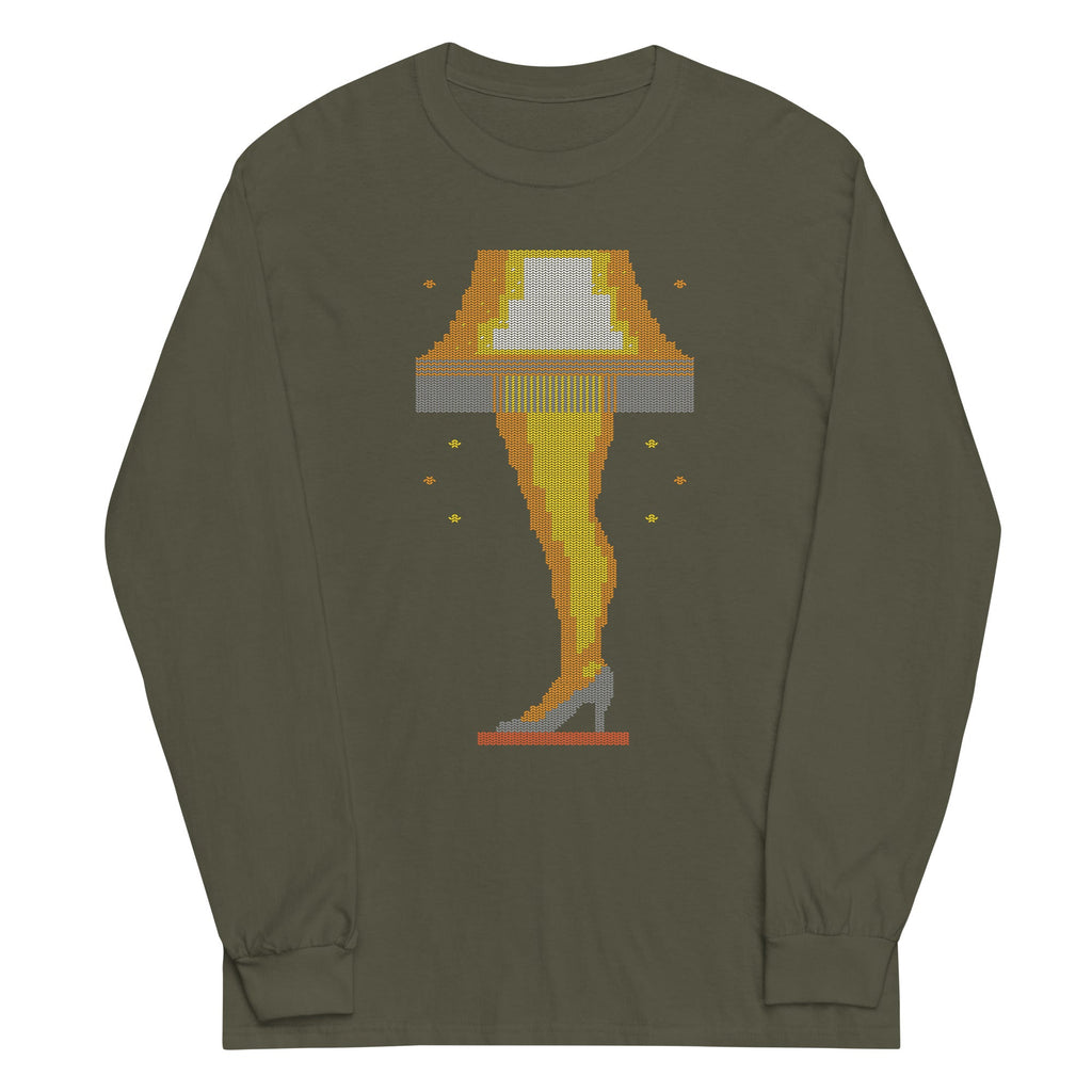 Leg Lamp Sweater Unisex Long Sleeve Tee