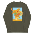 Van Gogh's Cat Unisex Long Sleeve Tee