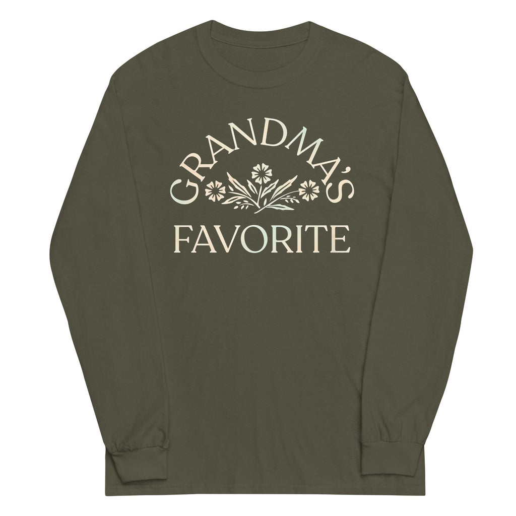 Grandma's Favorite Unisex Long Sleeve Tee