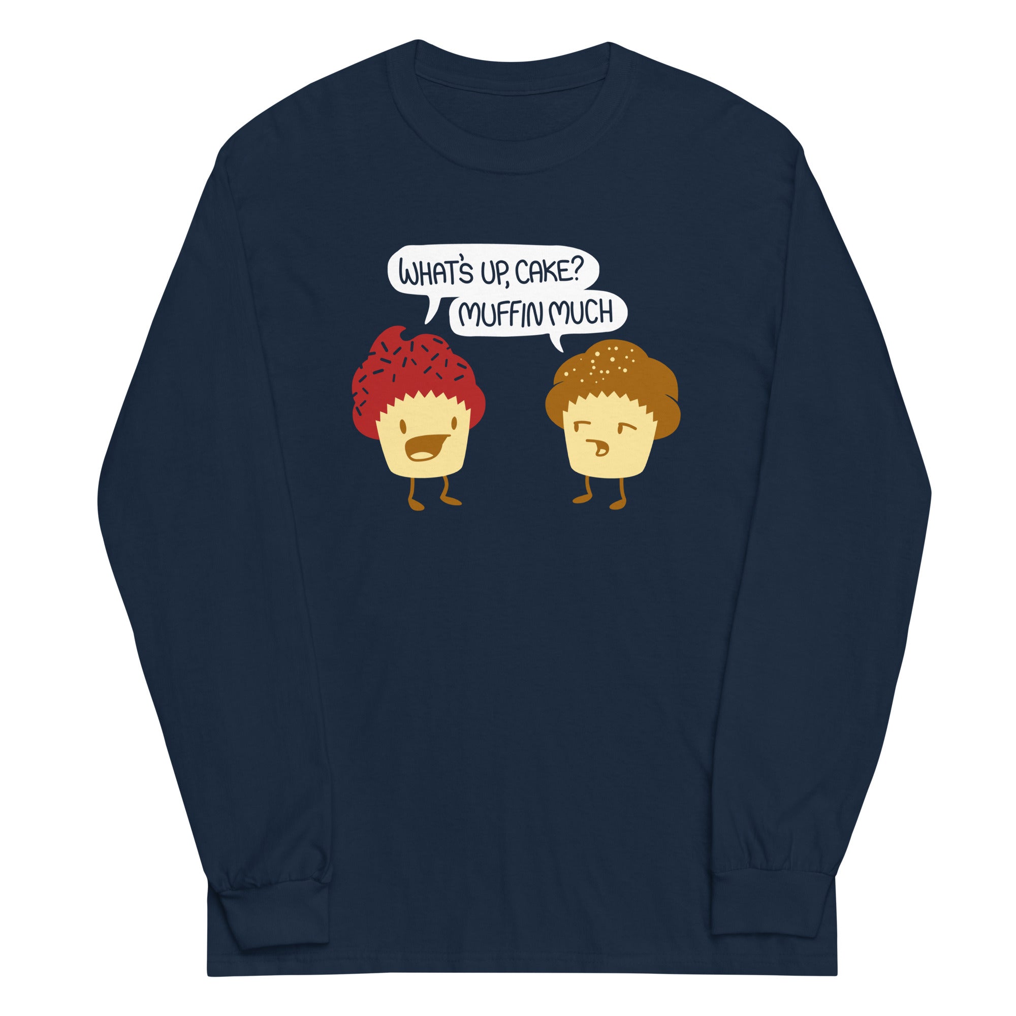 Muffin Much Unisex Long Sleeve Tee