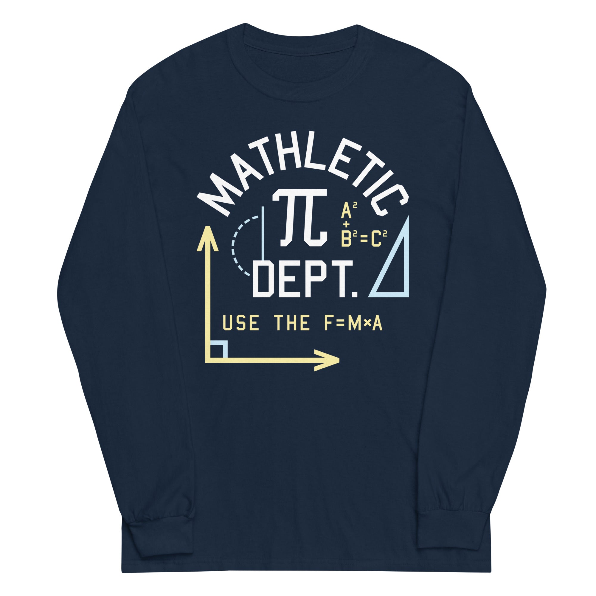 Mathletic Dept Unisex Long Sleeve Tee