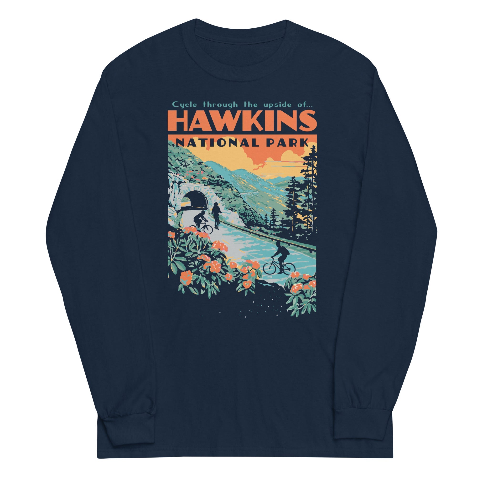 Hawkins National Park Unisex Long Sleeve Tee