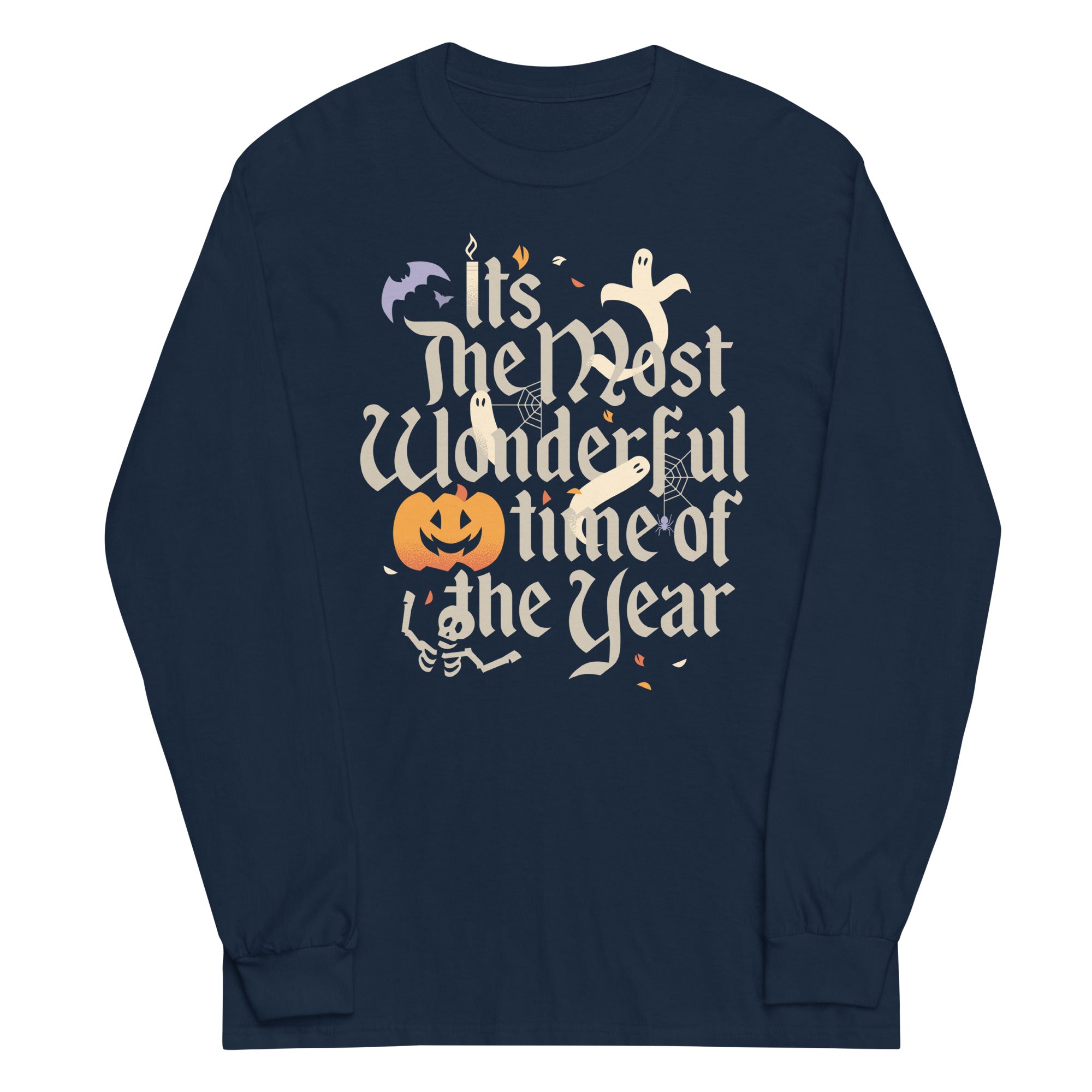It's The Most Wonderful Time Of The Year Halloween Unisex Long Sleeve Tee