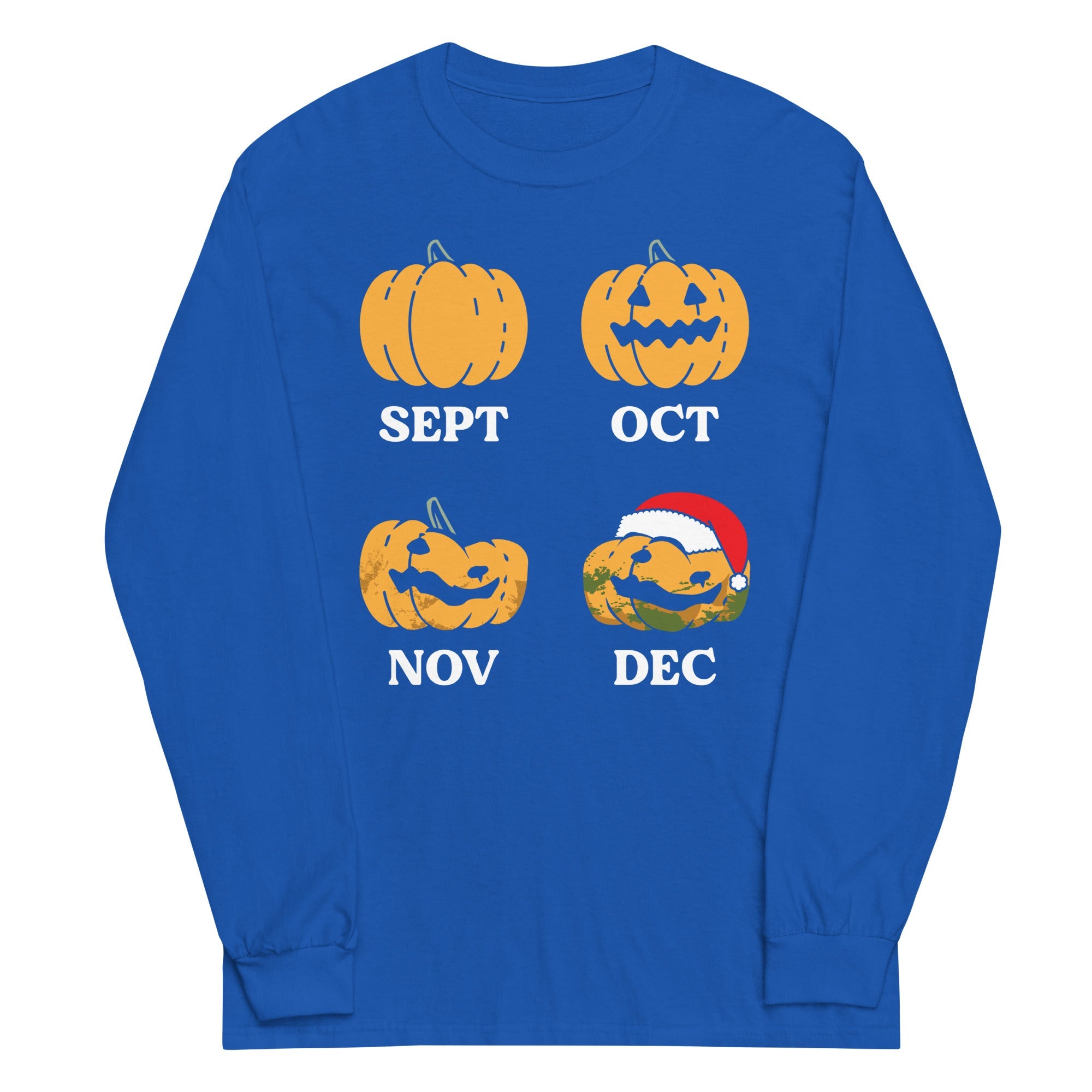 Pumpkin Months Unisex Long Sleeve Tee