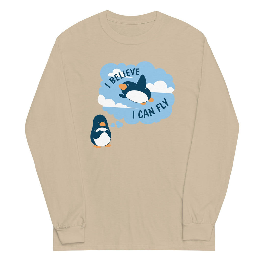I Believe I Can Fly Unisex Long Sleeve Tee