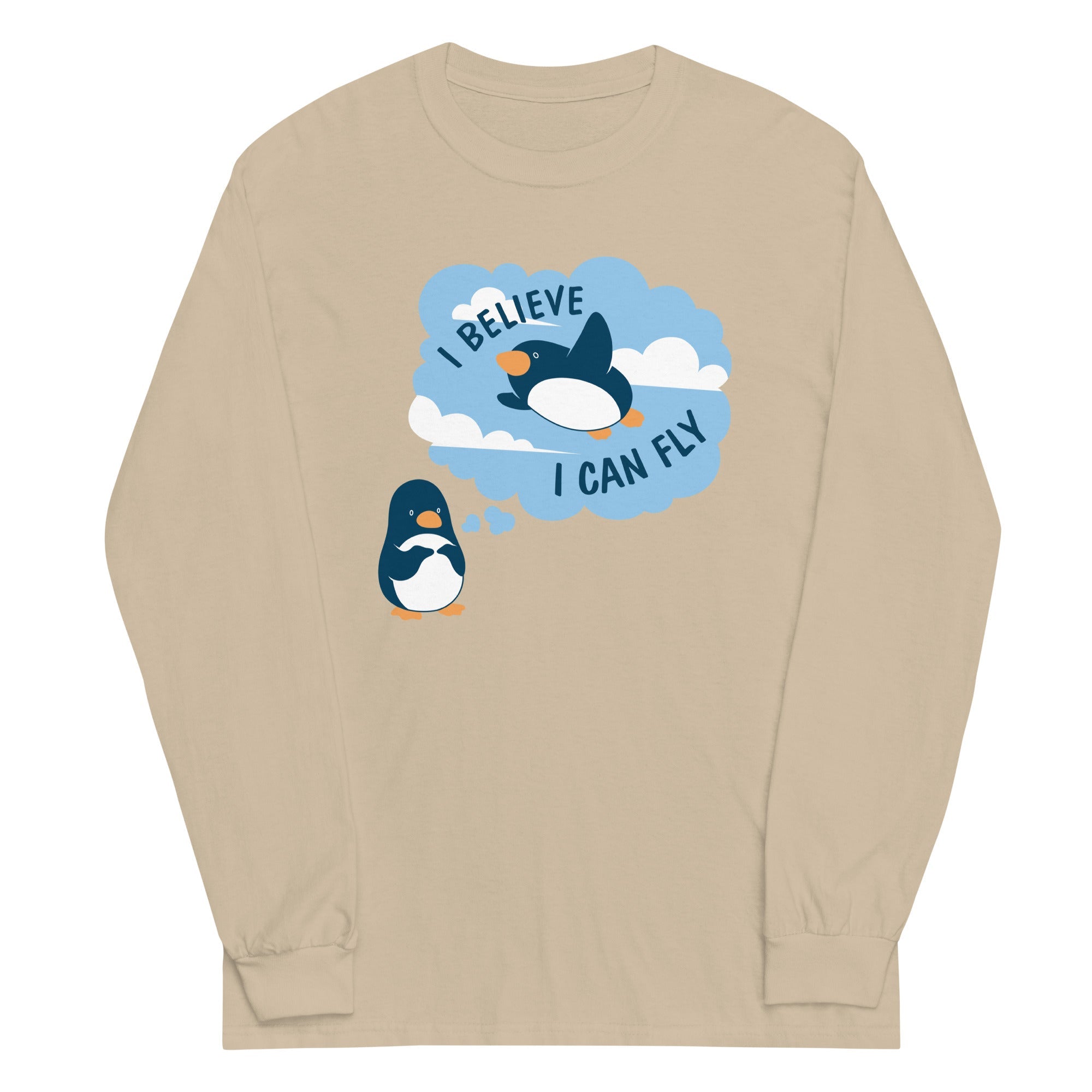 I Believe I Can Fly Unisex Long Sleeve Tee
