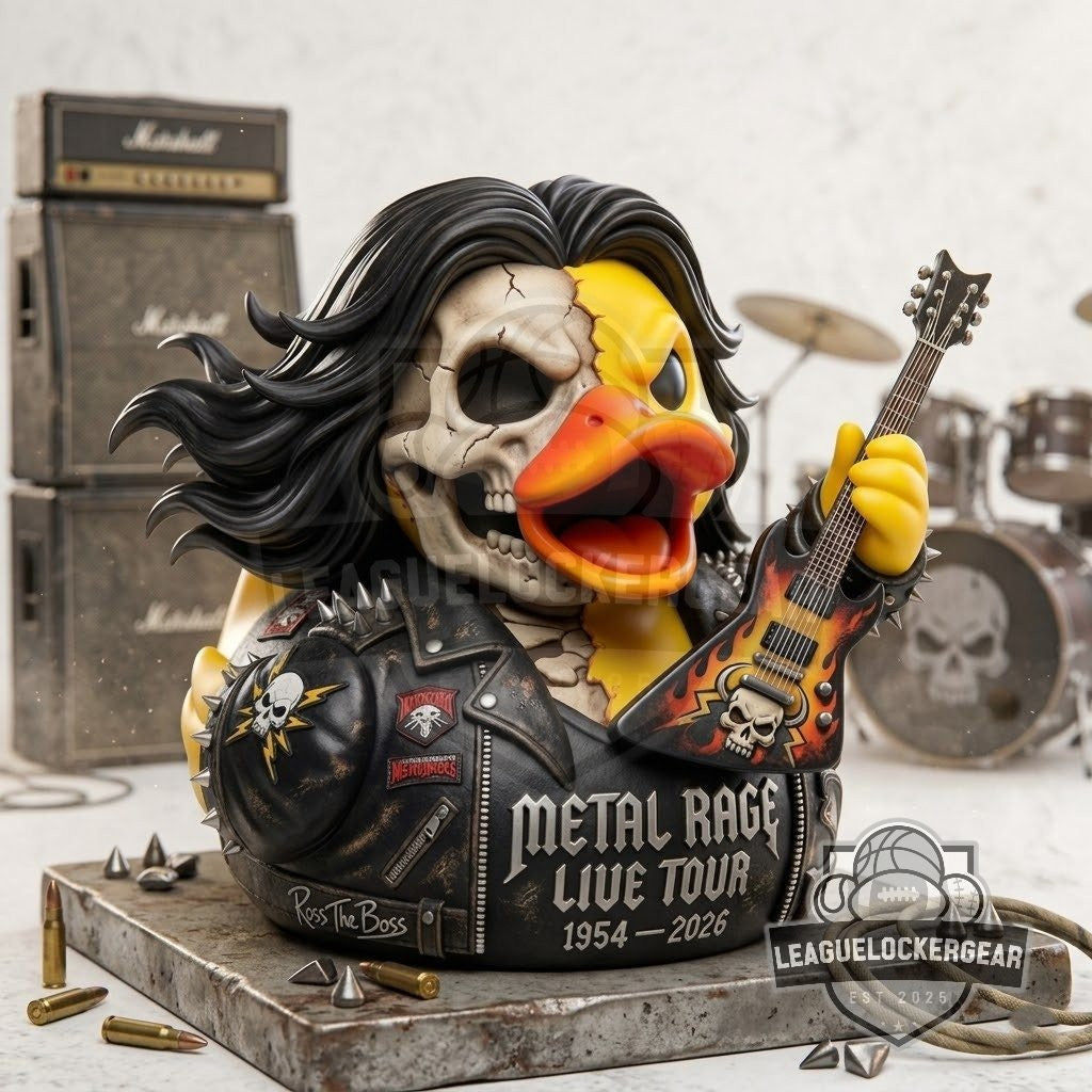 Metal Rage Ross The Boss Live Tour 1954-2026 Rubber Duck