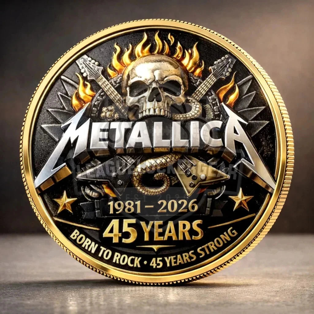 Metallica 45 Years Strong 1981-2026 Commemorative Coin