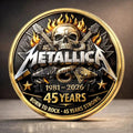 Metallica 45 Years Strong 1981-2026 Commemorative Coin