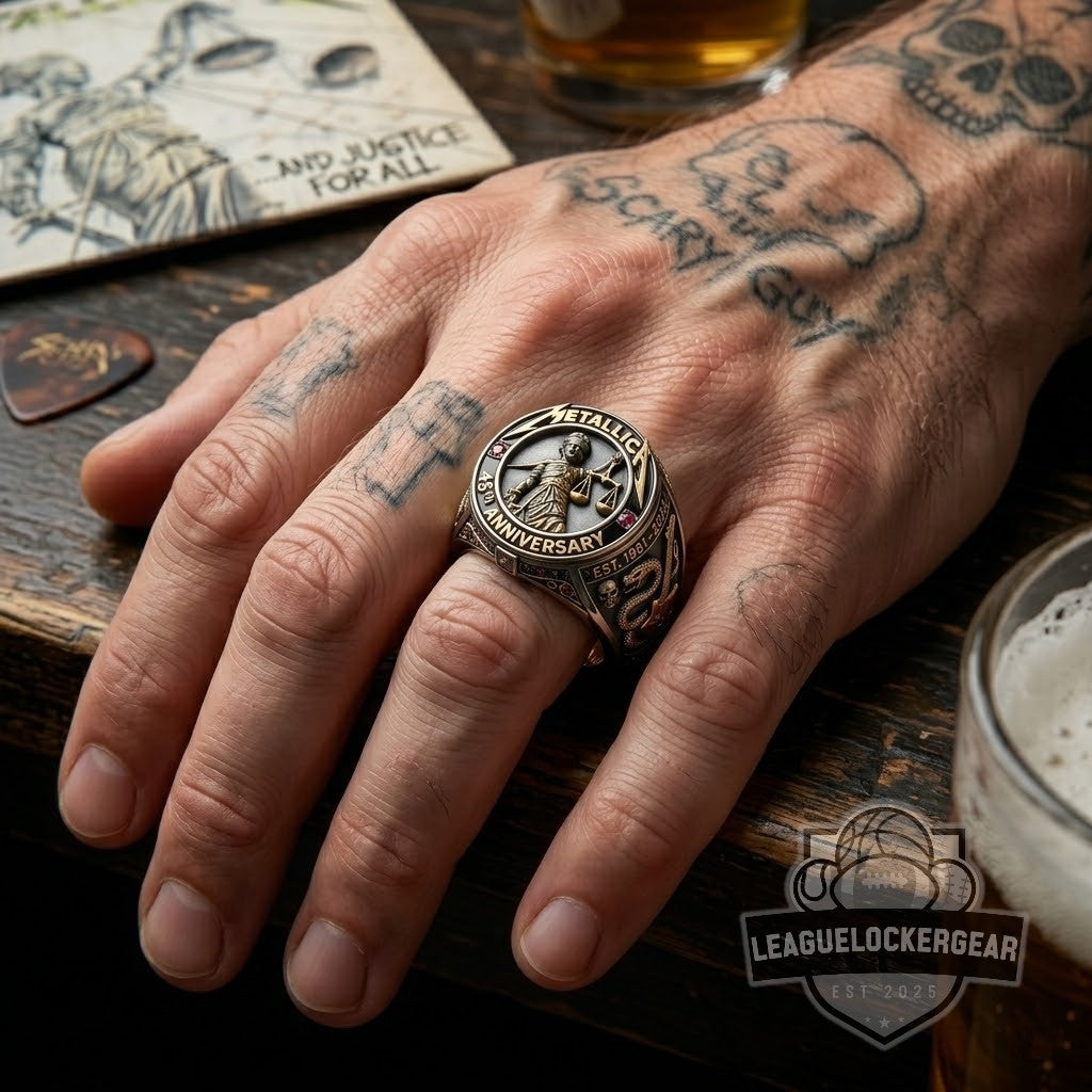 Metallica 45th Anniversary Ring