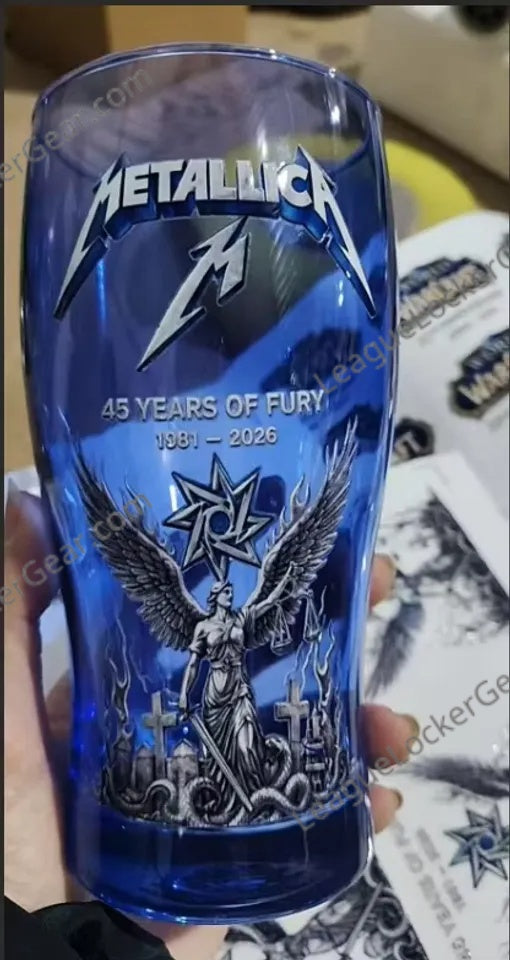 Metallica 45th Anniversary Master of Puppets Edition Pint Glass