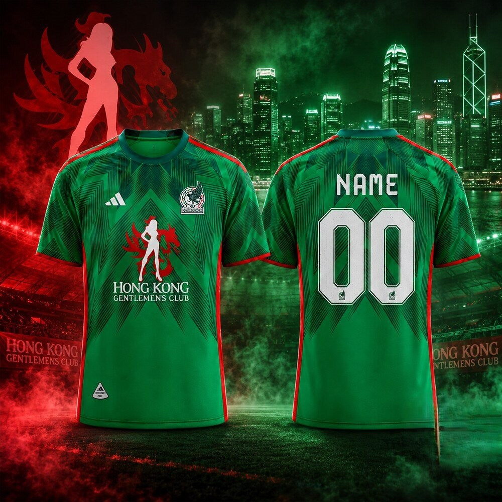 Mexico National Football Team Hong Kong Gentlemens Club Soccer Jersey