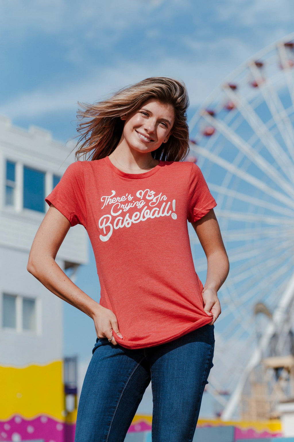 No Crying In Baseball Women's T Shirt