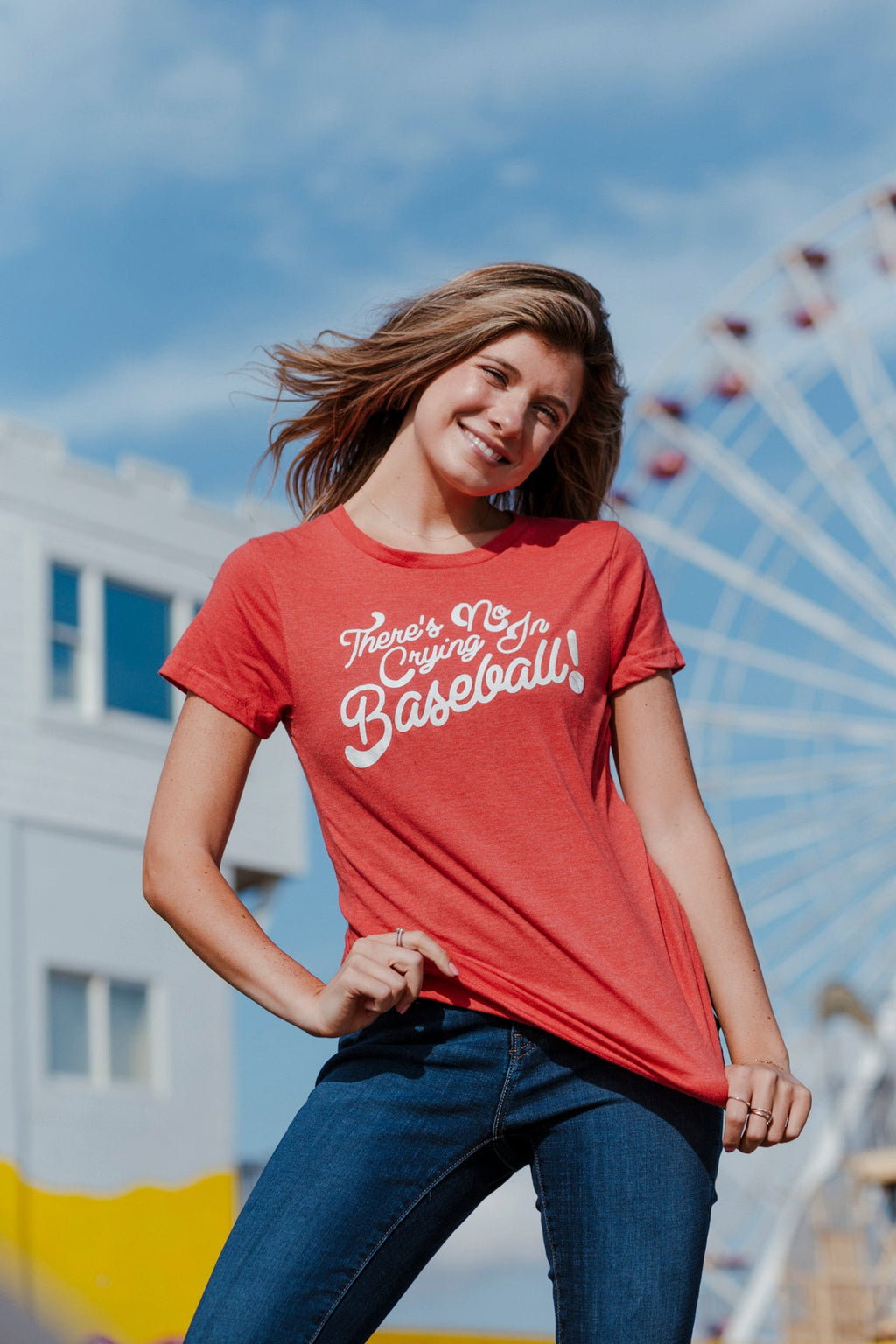 No Crying In Baseball Women's T Shirt