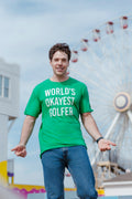 World's Okayest Golfer Men's T Shirt