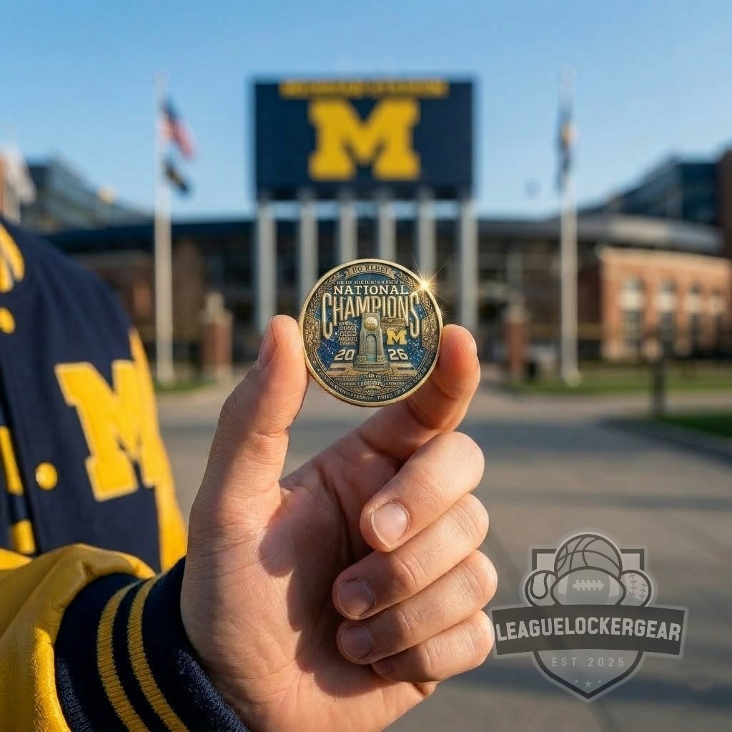 Michigan Wolverines 2026 NCAA Men’s National Champions Collector’s Coin