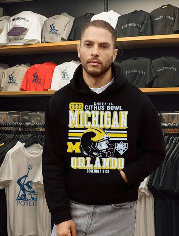 Michigan Wolverines Football Cheez-it Citrus Bowl T-shirt