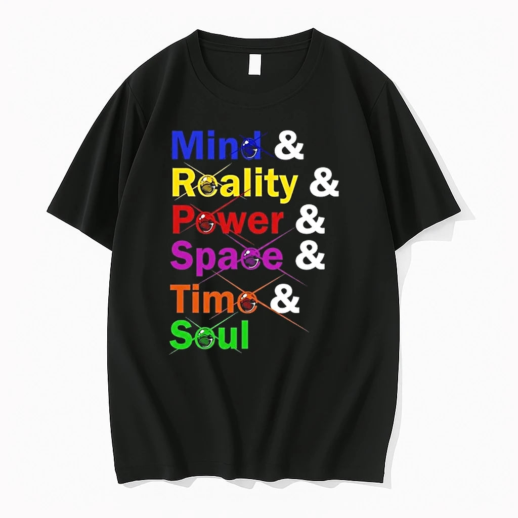 Mind And Reality And Power And Space And Time And Soul Text 0 Tshirts Sweater