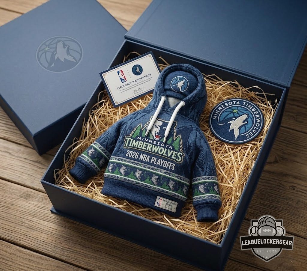 Minnesota Timberwolves 2026 NBA Playoffs Car Gear Shift Hoodie