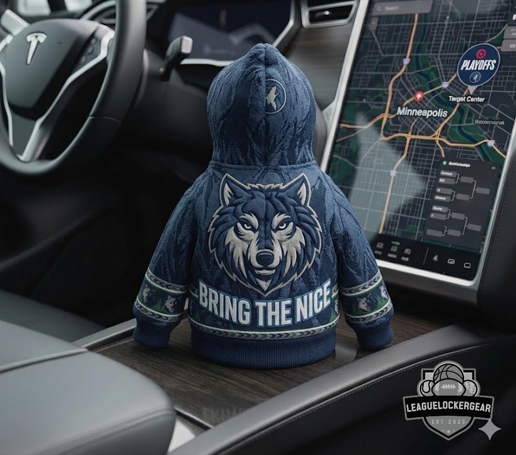 Minnesota Timberwolves 2026 NBA Playoffs Car Gear Shift Hoodie