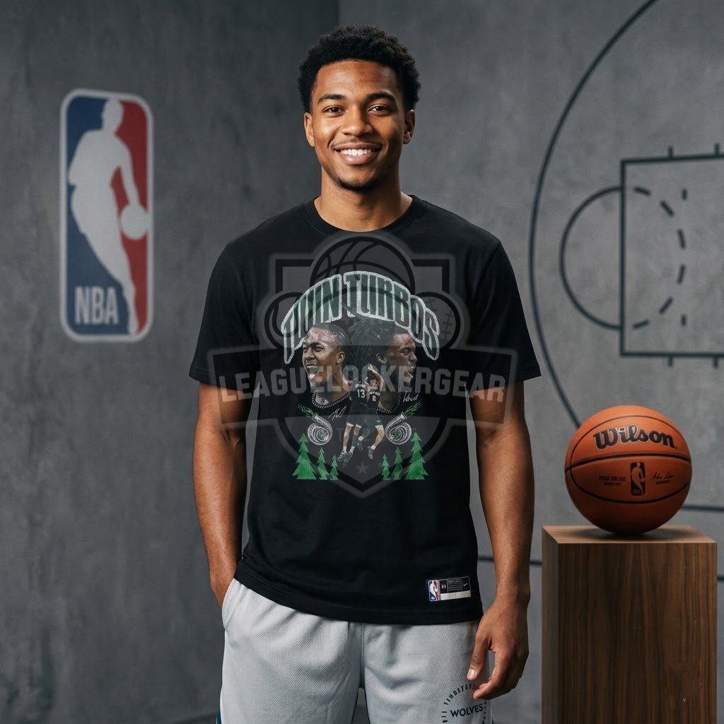 Minnesota Timberwolves Twin Turbos T-Shirt