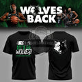 Minnesota Timberwolves Wolves Back Let’s Go Wolves T-Shirt