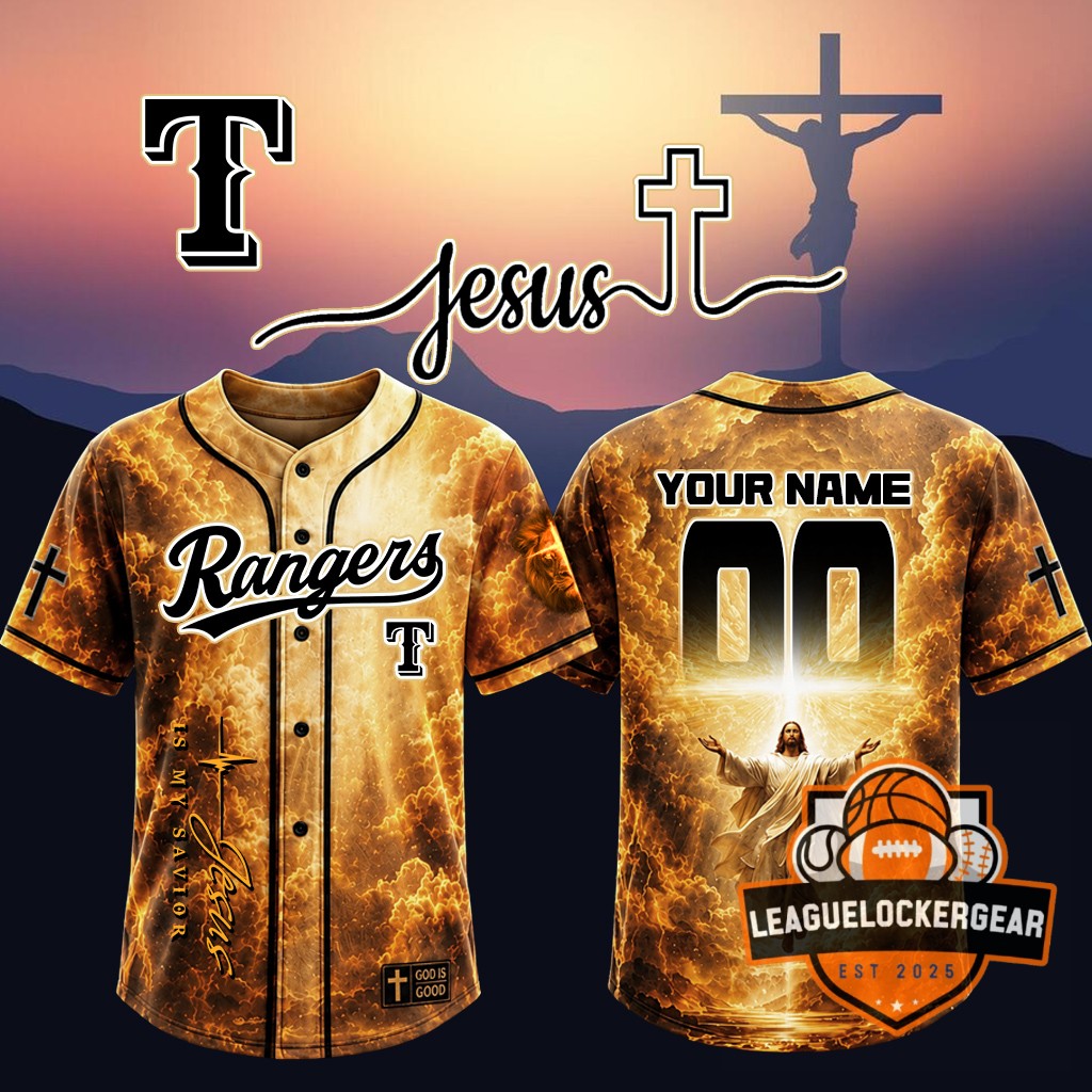 MLB All Teams Jesus Faith Collection Baseball Jersey