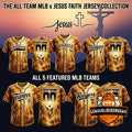 MLB All Teams Jesus Faith Collection Baseball Jersey
