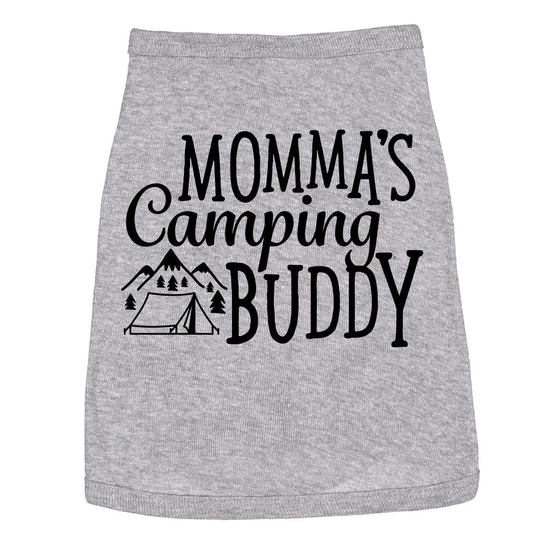 Momma's Camping Buddy Dog Shirt