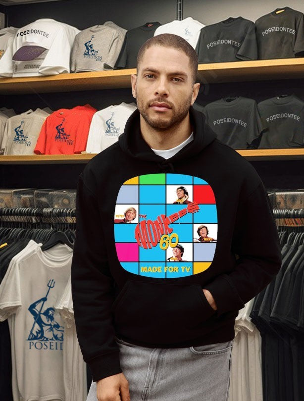 Monkees Retro Made For Tv Test Pattern T-shirt