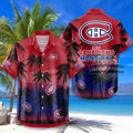 Montreal Canadiens Tropical Hawaiian Shirt
