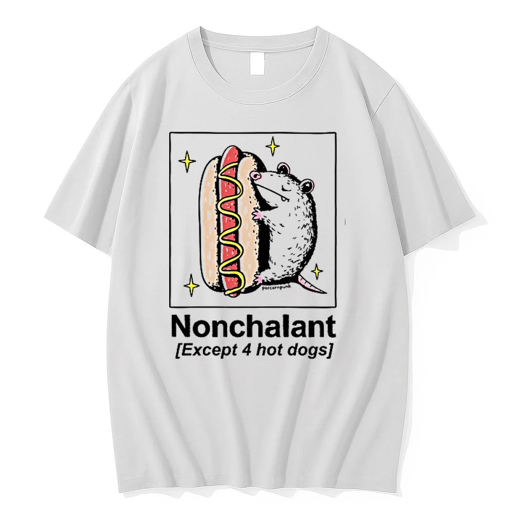 Mouse Nonchalant Except 4 Hot Dogs 0 Tshirts Sweater