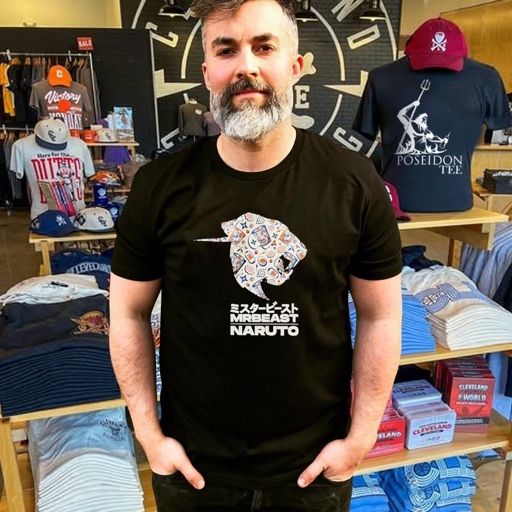 Mrbeast X Naruto Pansaheddo T-shirt