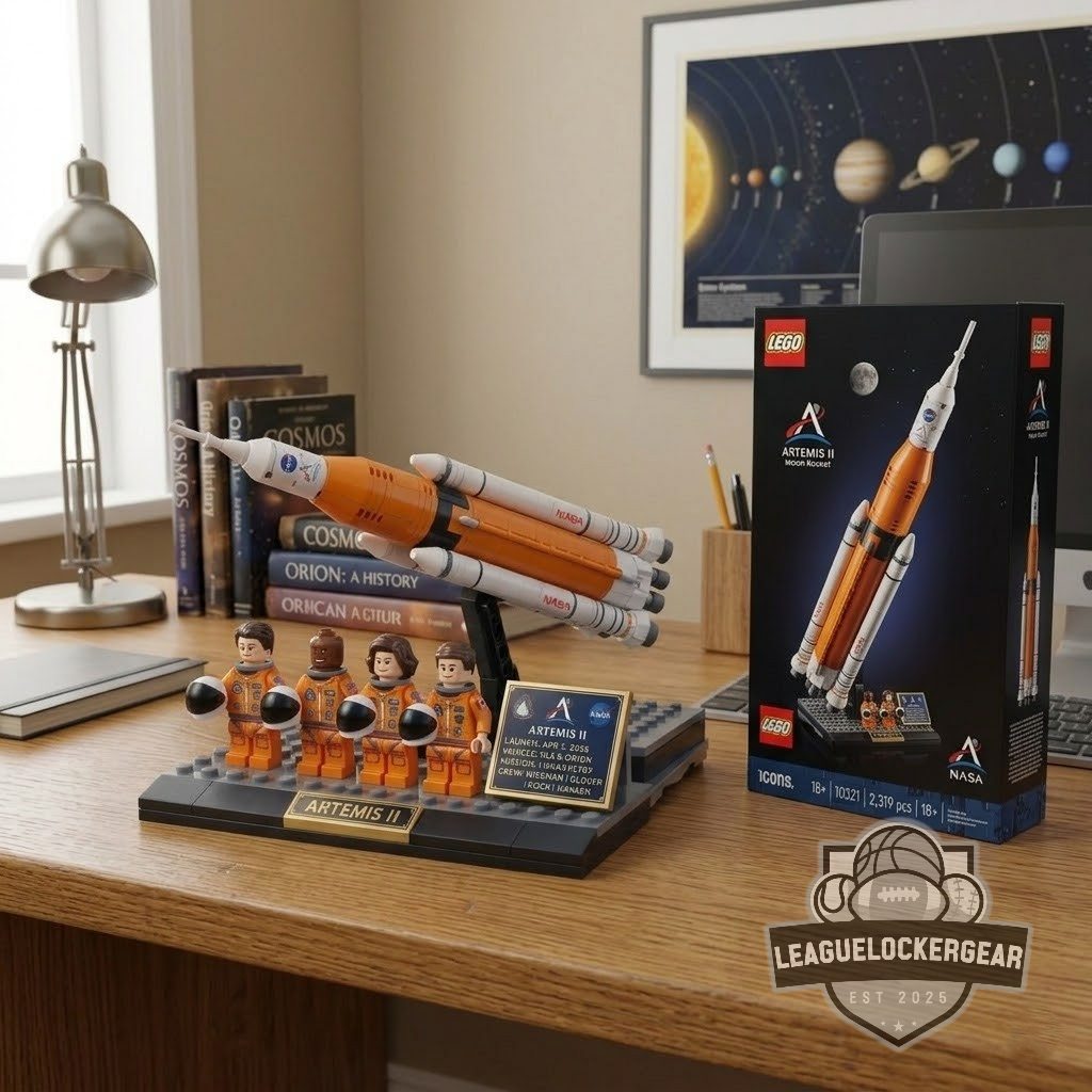 NASA Artemis II Lunar Flyby Mission Brick Set