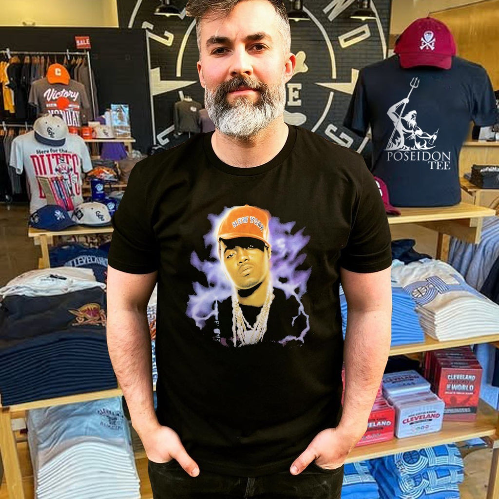 Nasir Jones Nas New York Photo T-shirt