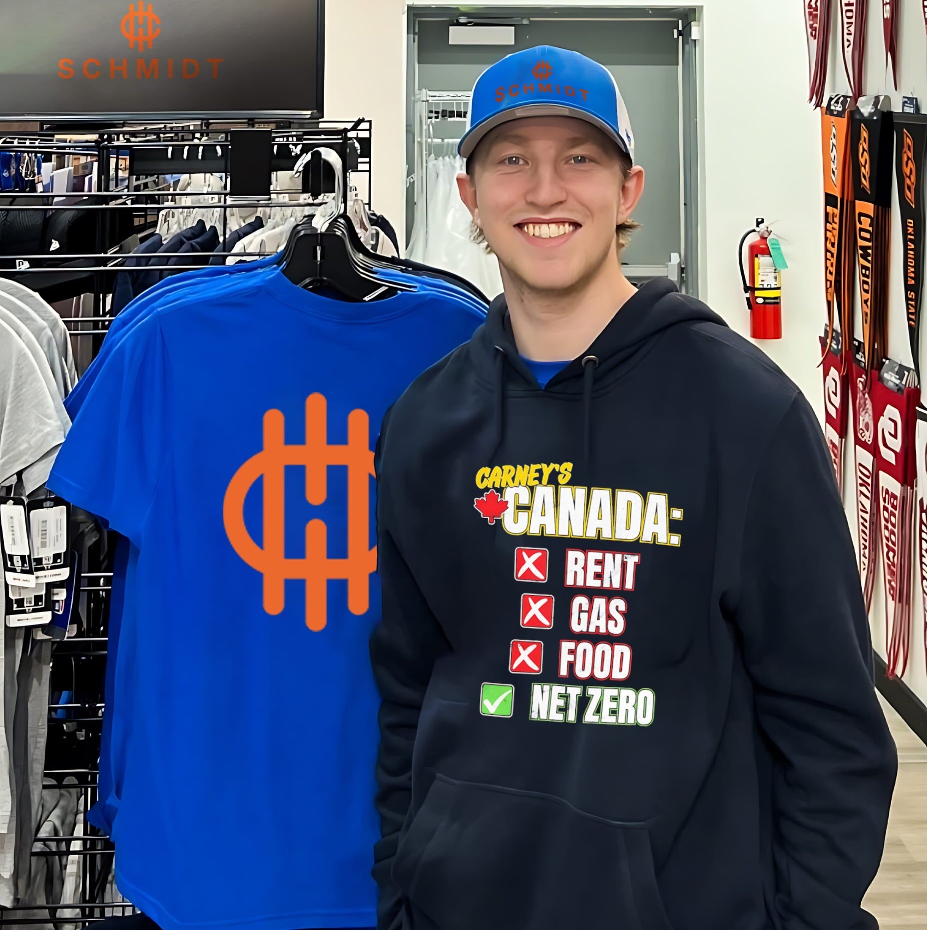 Carney’s Canada Rent Gas Food Net Zero shirt