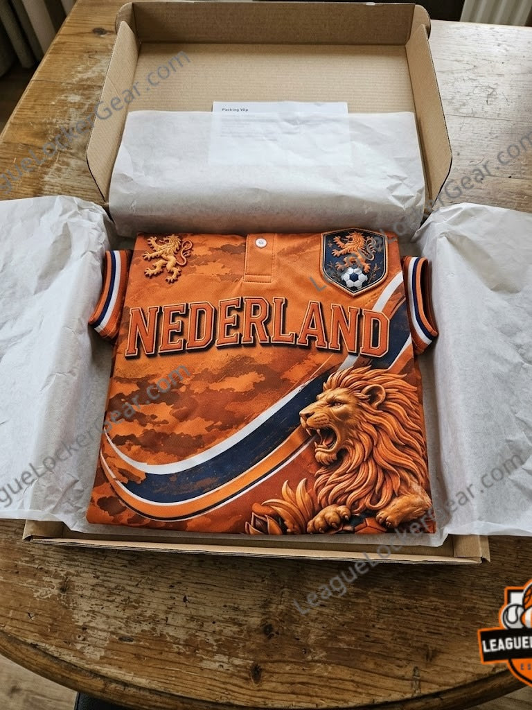 Netherlands National Football Team World Cup 2026 Polo Shirt