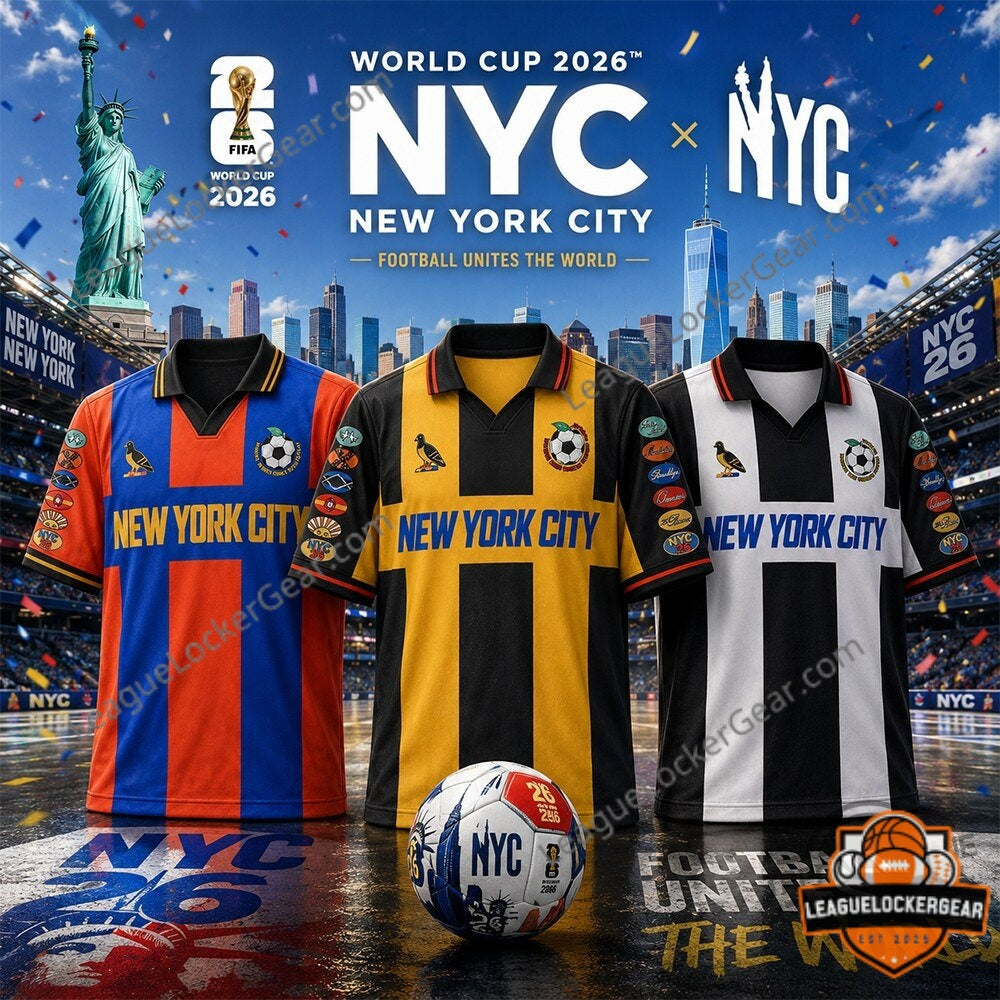 New York City World Cup 2026 Host City Soccer Jersey