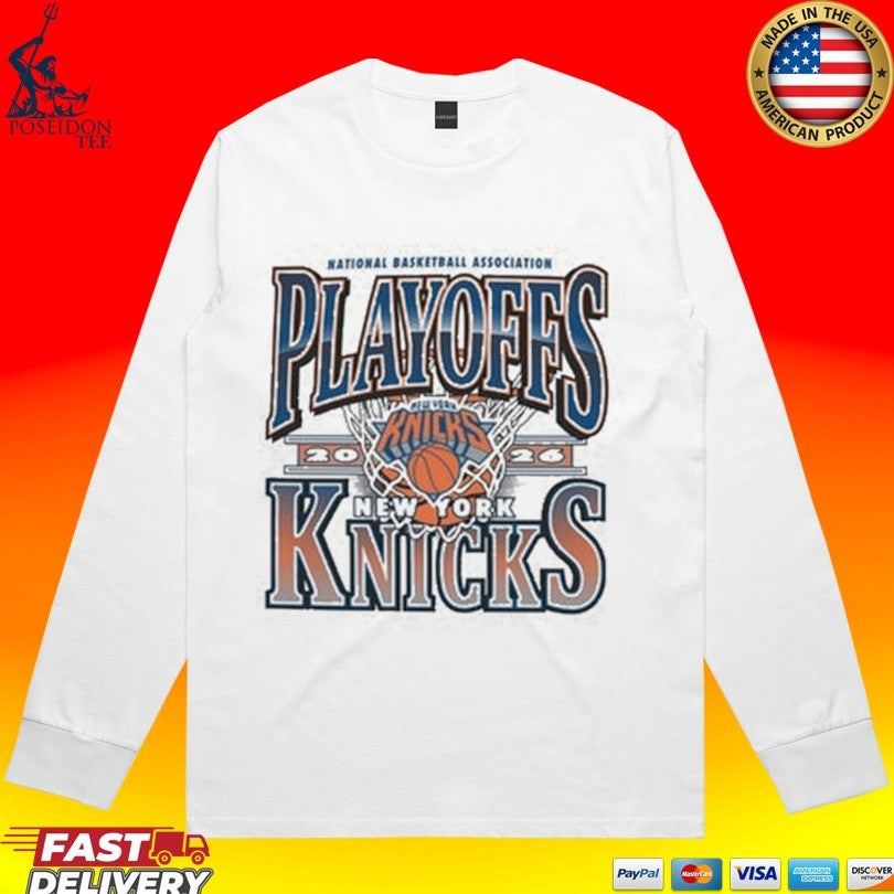 New York Knicks ’47 Brand Knicks Playoffs 2026 Franklin T-shirt
