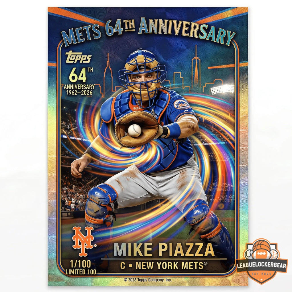 New York Mets 64th Anniversary Edition Trading Cards