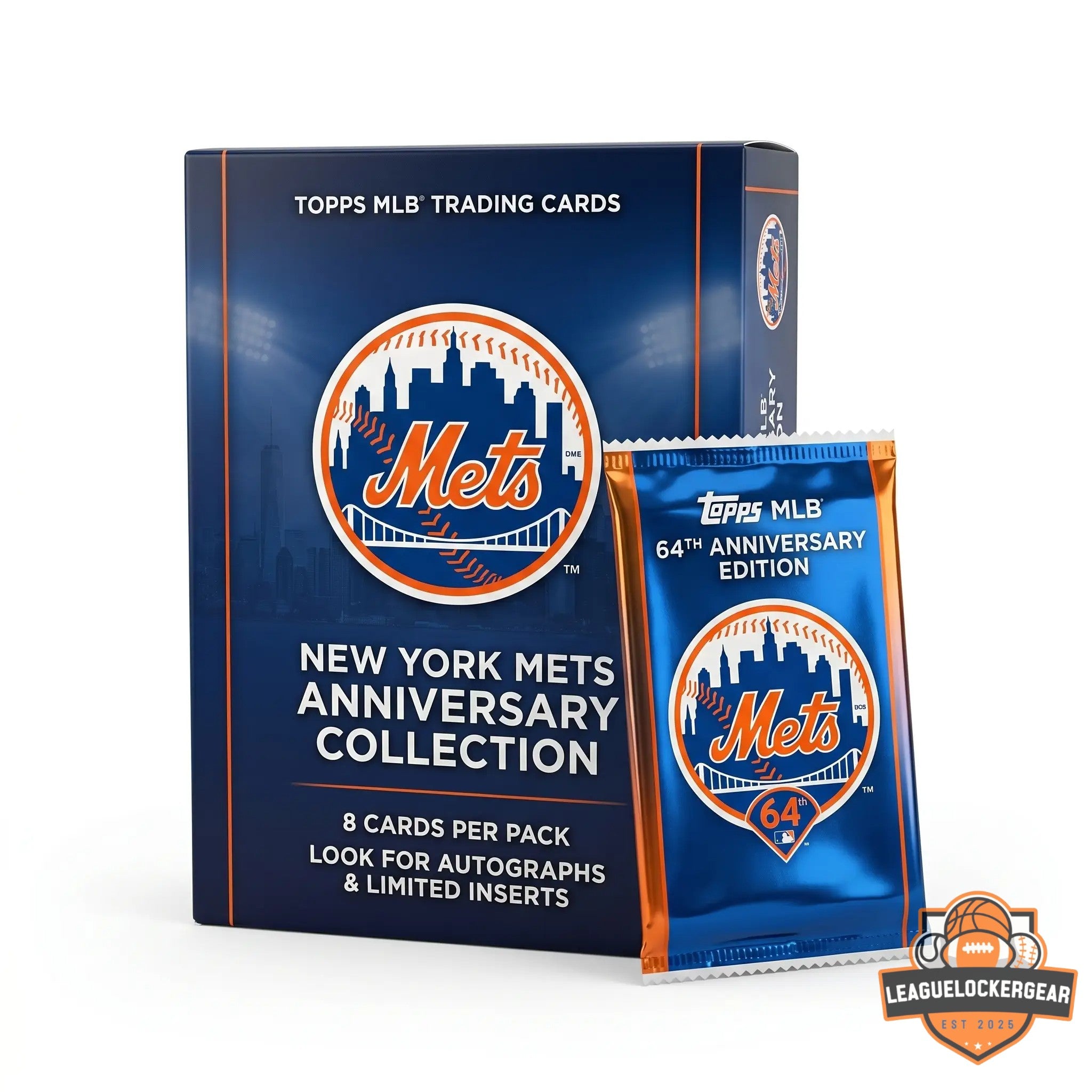New York Mets 64th Anniversary Edition Trading Cards