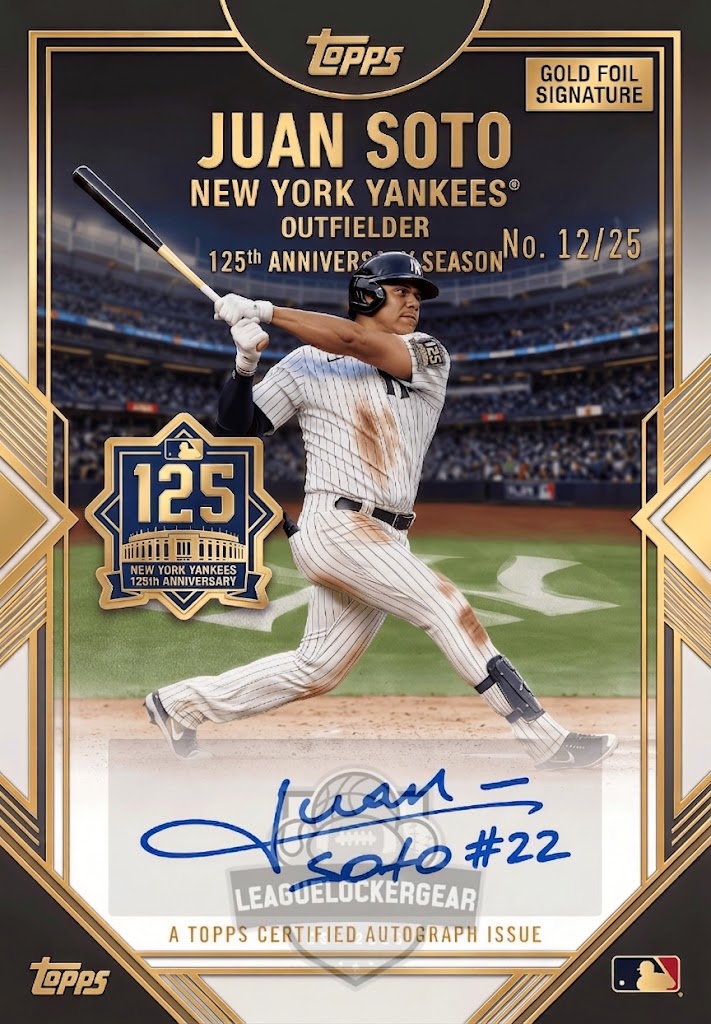 New York Yankees 125th Anniversary Hobby Box