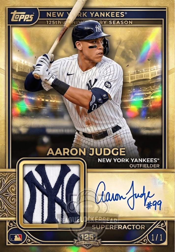 New York Yankees 125th Anniversary Hobby Box