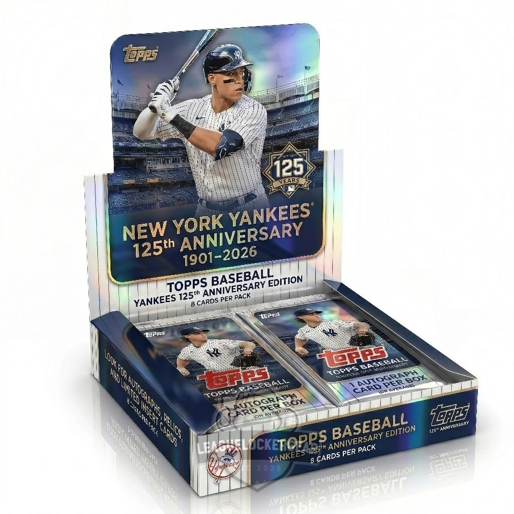 New York Yankees 125th Anniversary Hobby Box