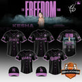 New York Yankees Kesha The Freedom Tour Baseball Jersey