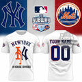 2026 MLB Subway Series Yankees x Mets Custom T-Shirt